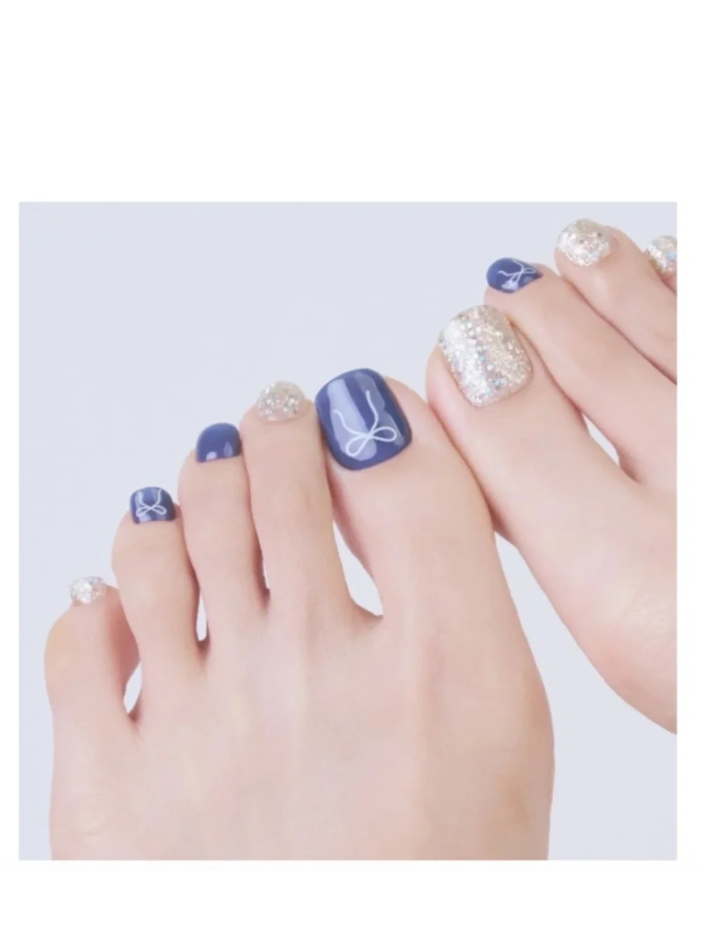 Ohora Lavo Dress Semi-Cured Gel Pedi Strips